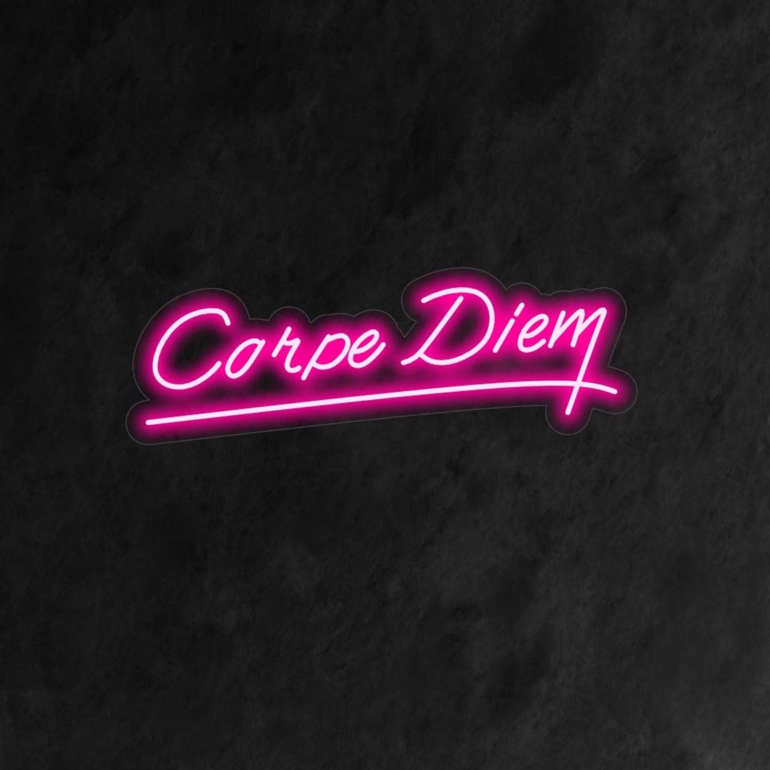Carpe Diem Pink Led Neon Sign For Stylish Indoor Decor | Shineneon