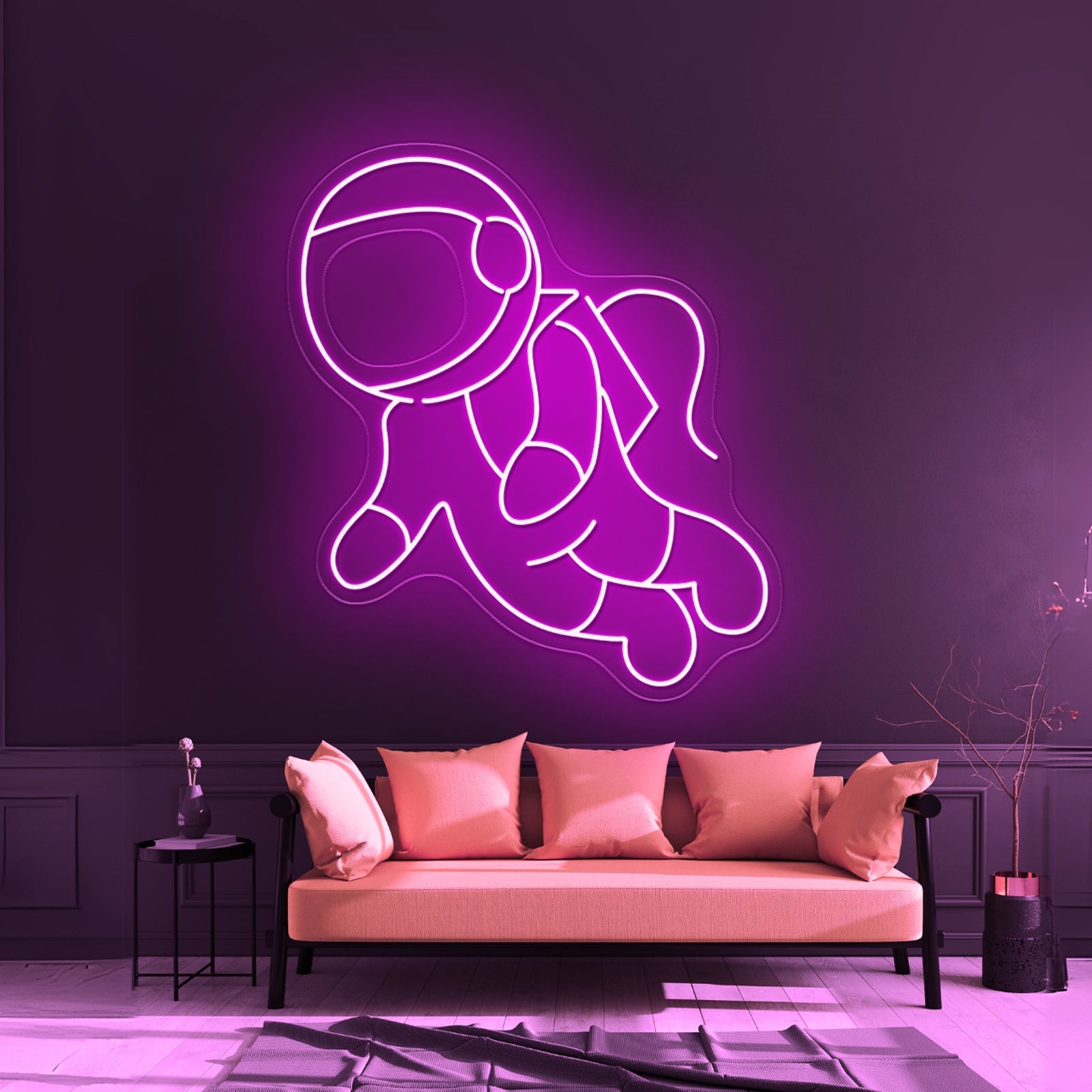 Cartoon Astronaut Large Neon Signs - Shineneon