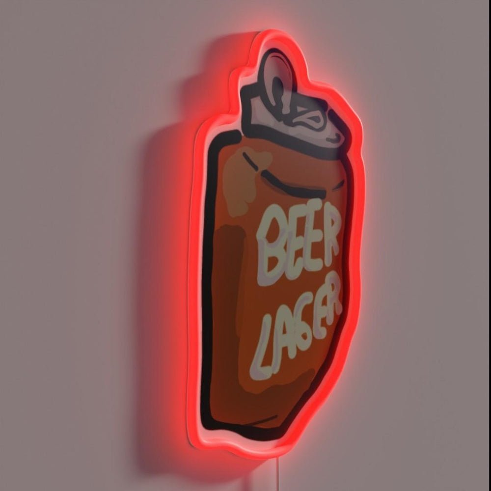 Cartoon Beer Can Rgb Led Neon Sign - Shineneon