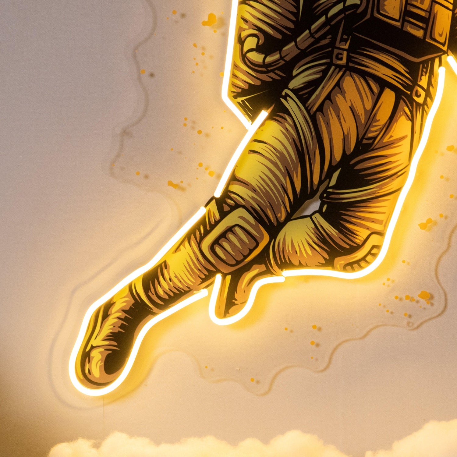 Cartoon Chef Pig Uv Printed Led Neon Sign For Restaurant Kitchen Decor | Shineneon