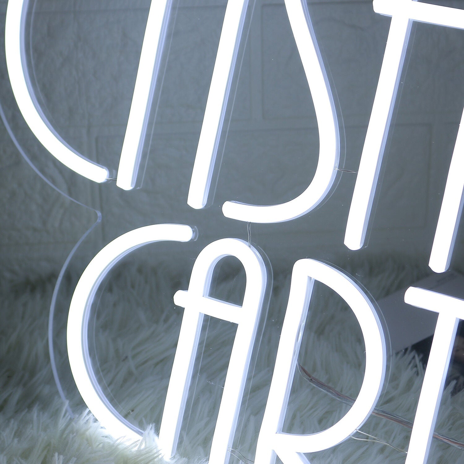 Casa De Carter White Led Neon Sign - Shineneon