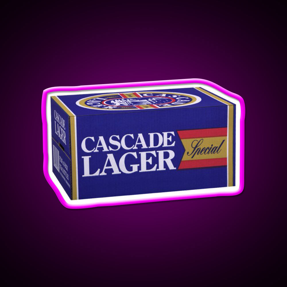 Cascade Larger Beer Bar Decor Led Neon Sign Rgb Color - LED neon sign close-up detail