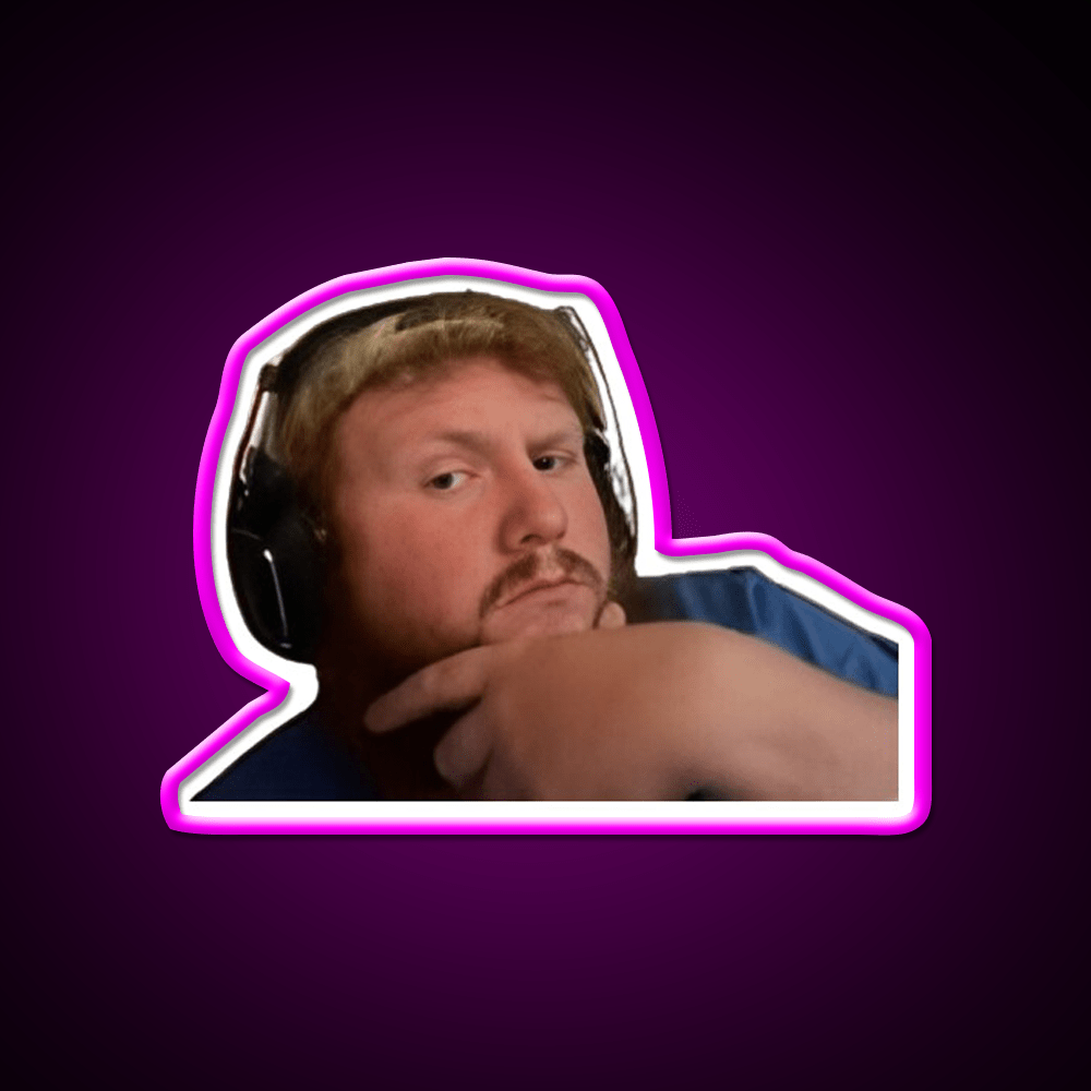 Caseoh Streamer Merch Snack Food Led Neon Sign Rgb Color - Shineneon