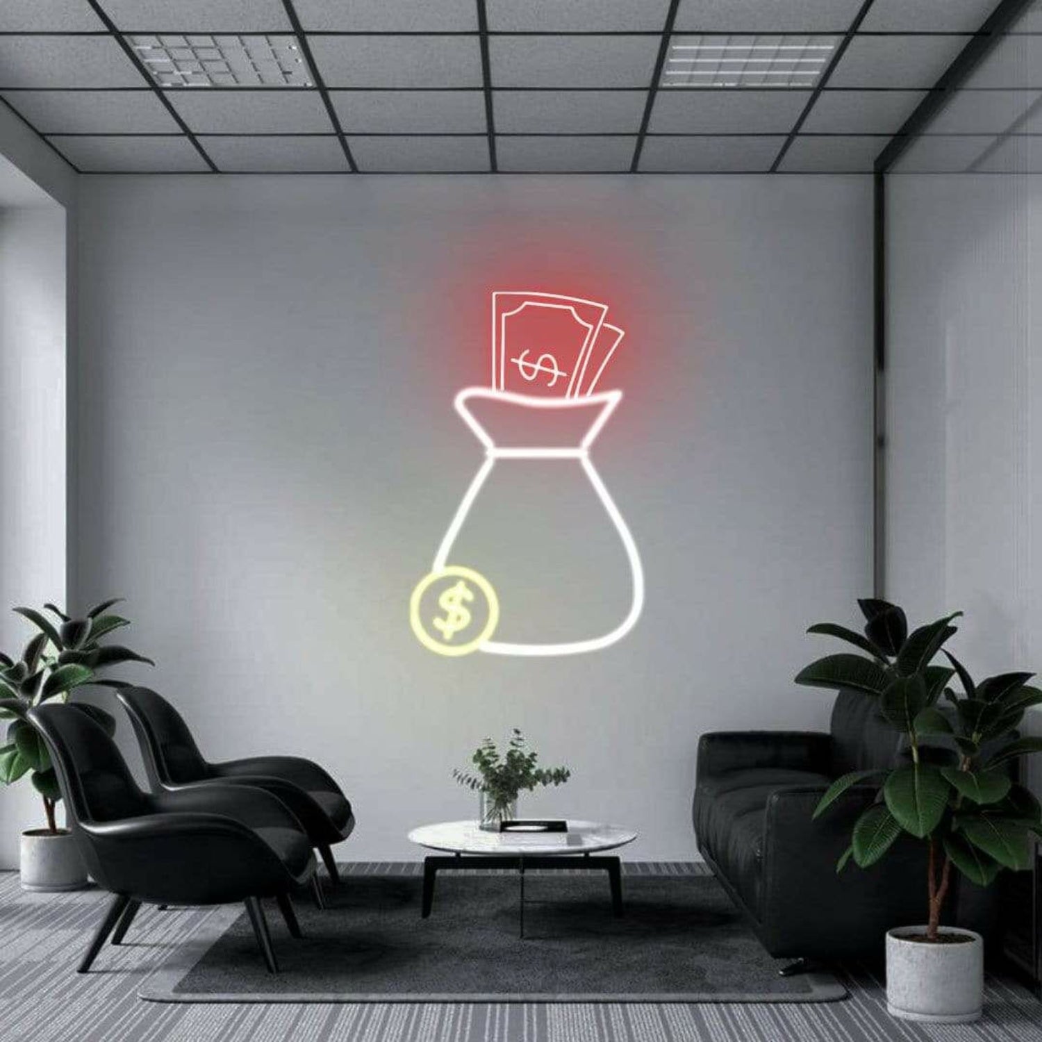 Cash Bag Neon Sign | Shineneon