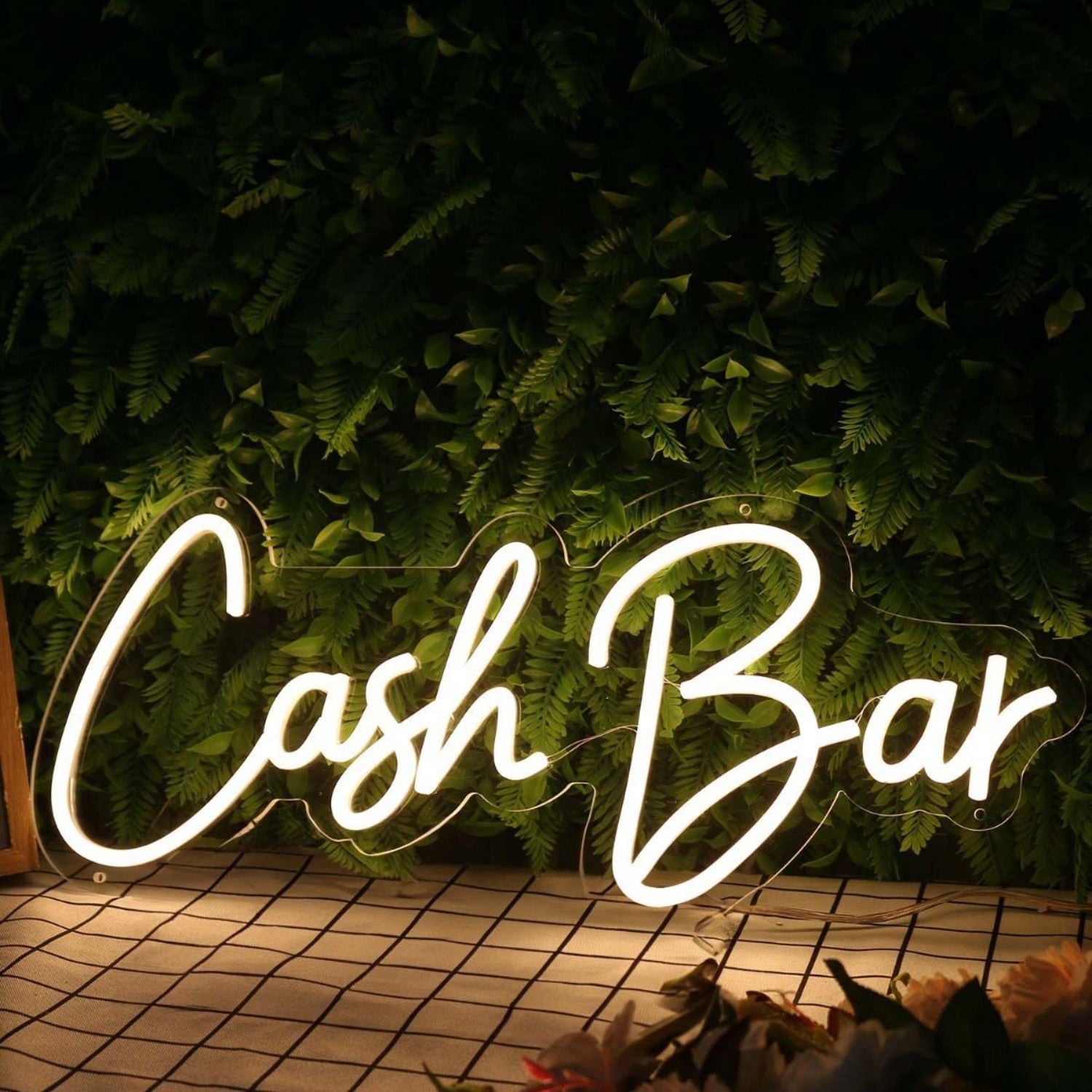Cash Bar Yellow Led Neon Sign - Shineneon