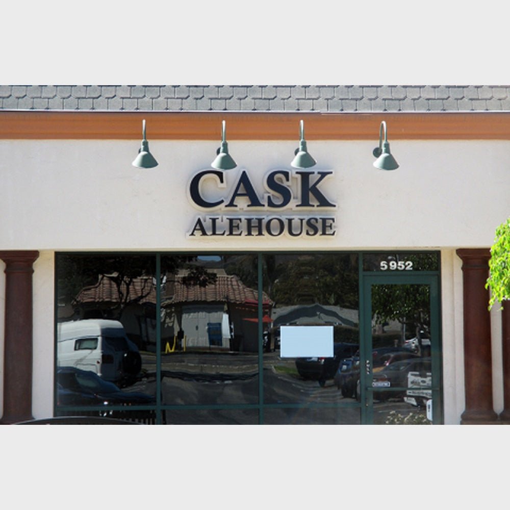 Cask Alehouse 3D Backlit Channel Letters Led Light Sign - Shineneon