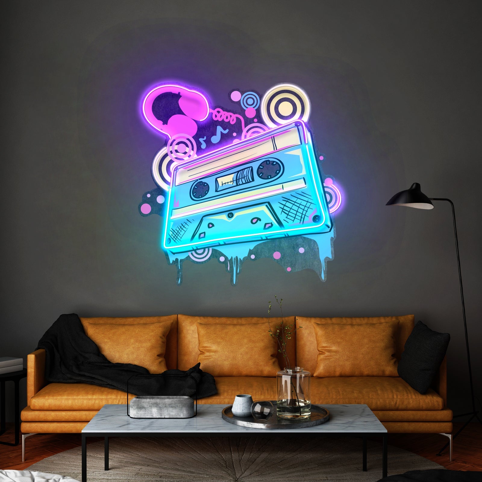 Cassette Color Led Neon Sign Light Custom Led Signs - Shineneon