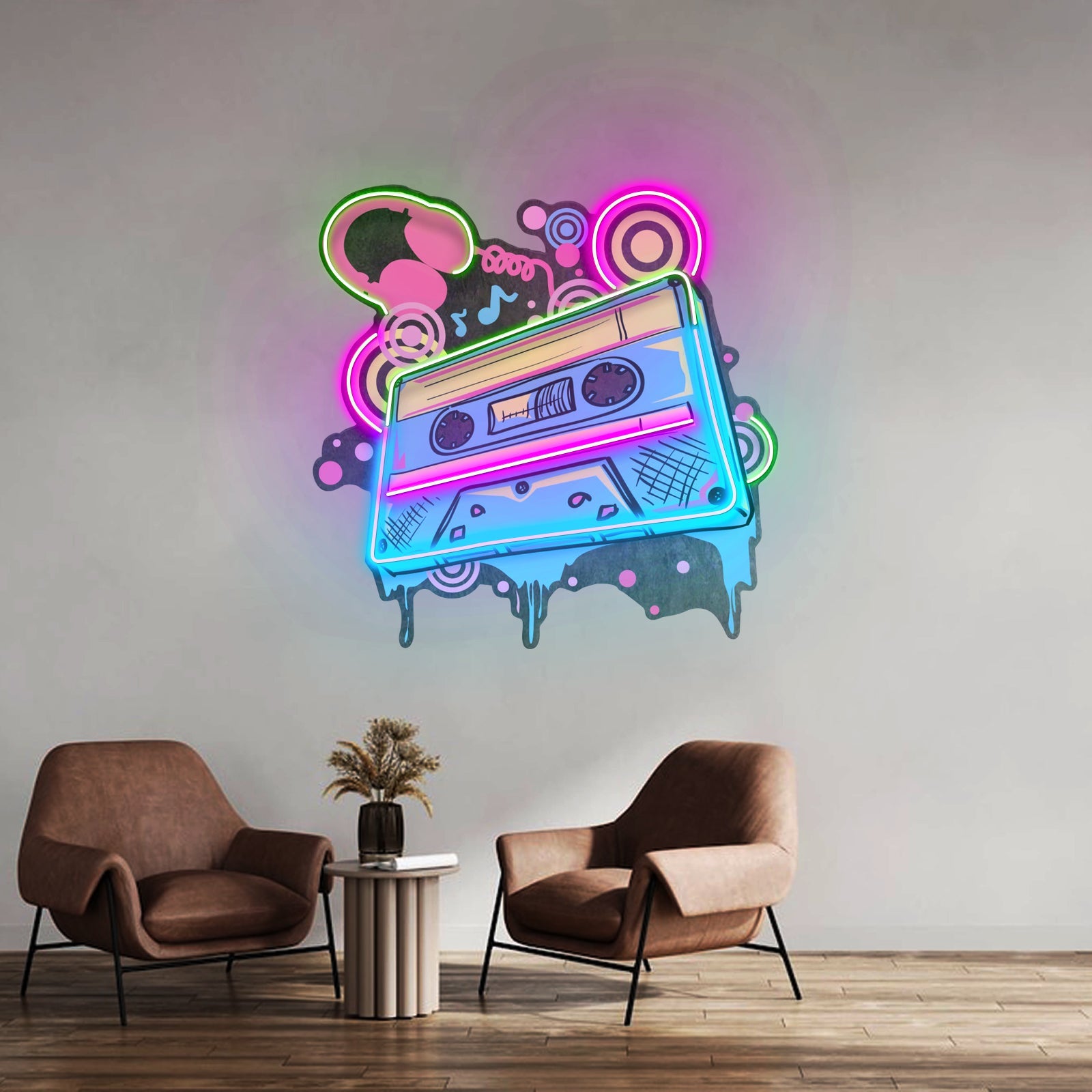 Cassette Color Led Neon Sign Light Custom Led Signs - Shineneon