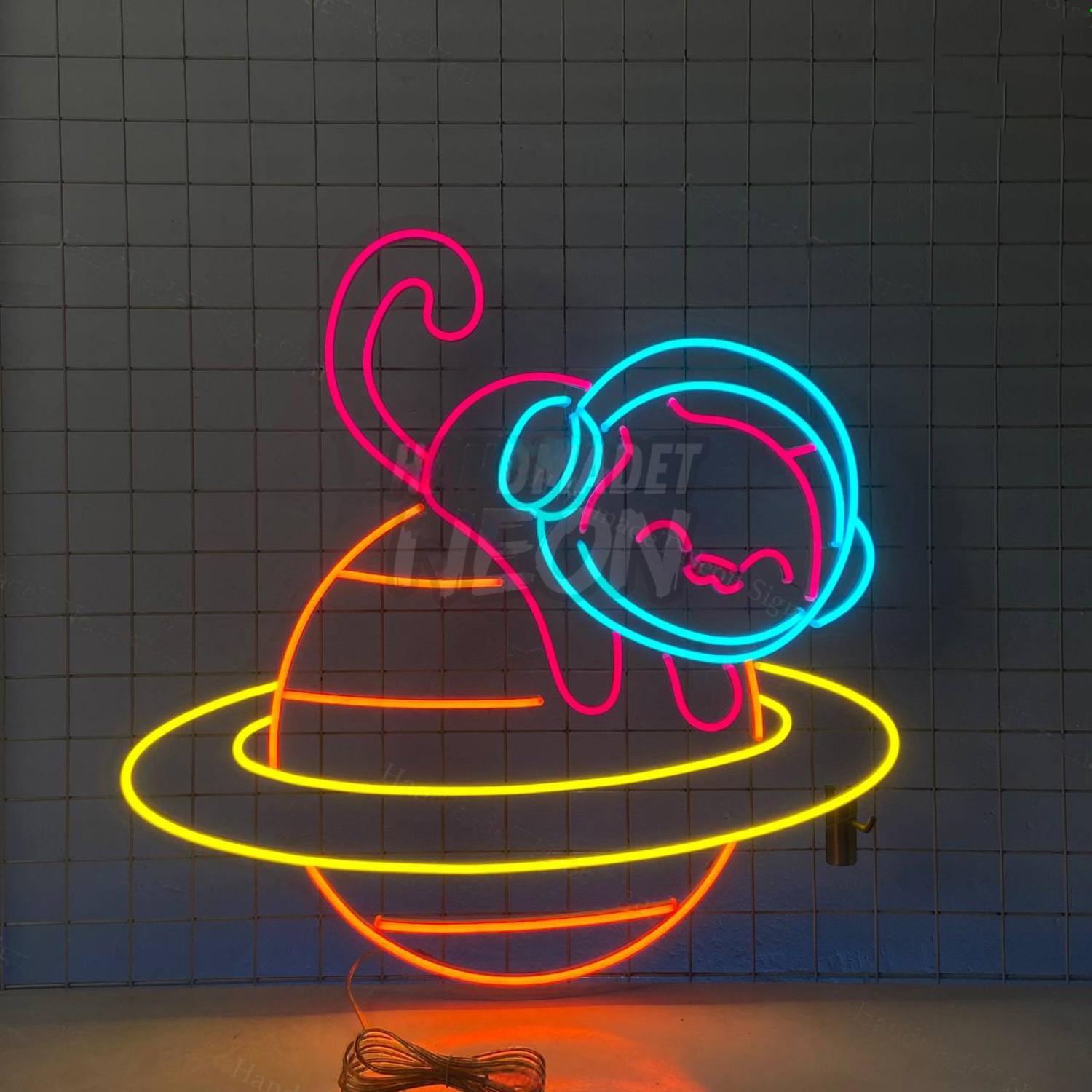 Cat Astronaut Led Neon Sign | Shineneon