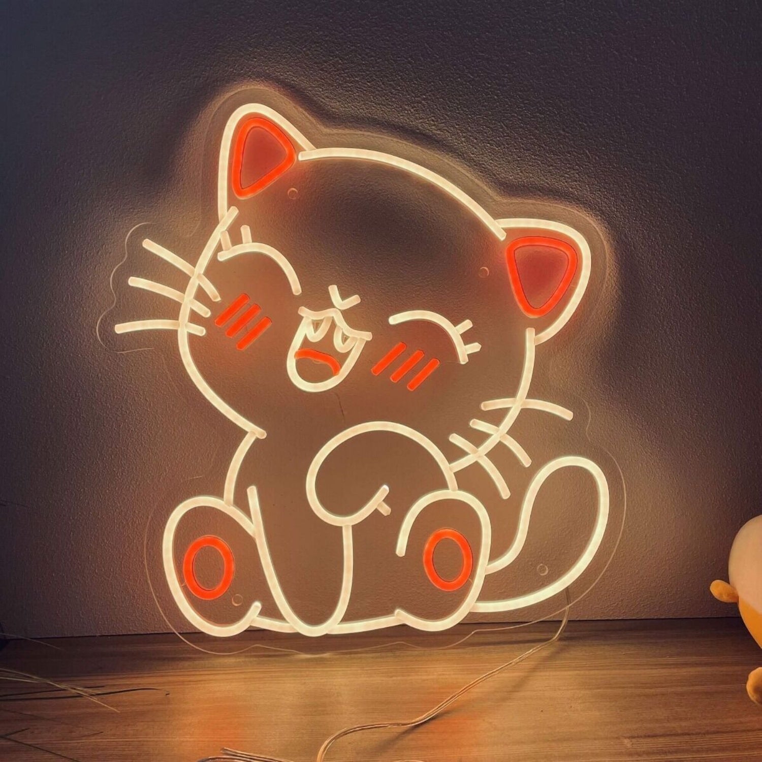 Cat Led Neon Sign Led Neon Lights Cat Wall Neon Decor Neon - Shineneon