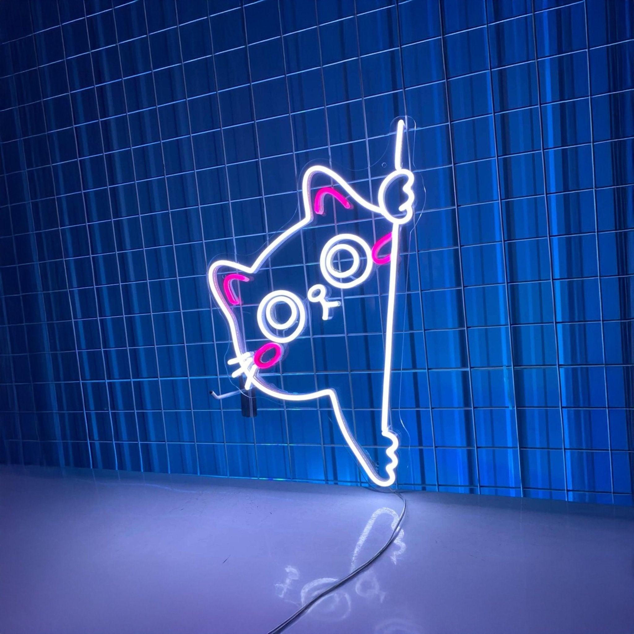 Cat Led Sign Pet Room Wall Art Decor - Shineneon