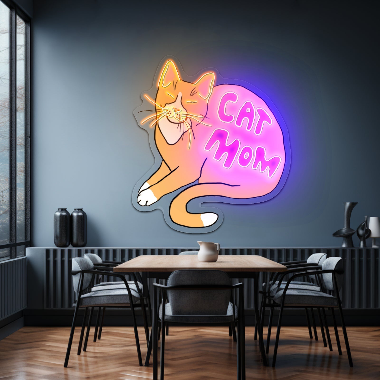 Cat Mom Neon Signs For Home - Shineneon