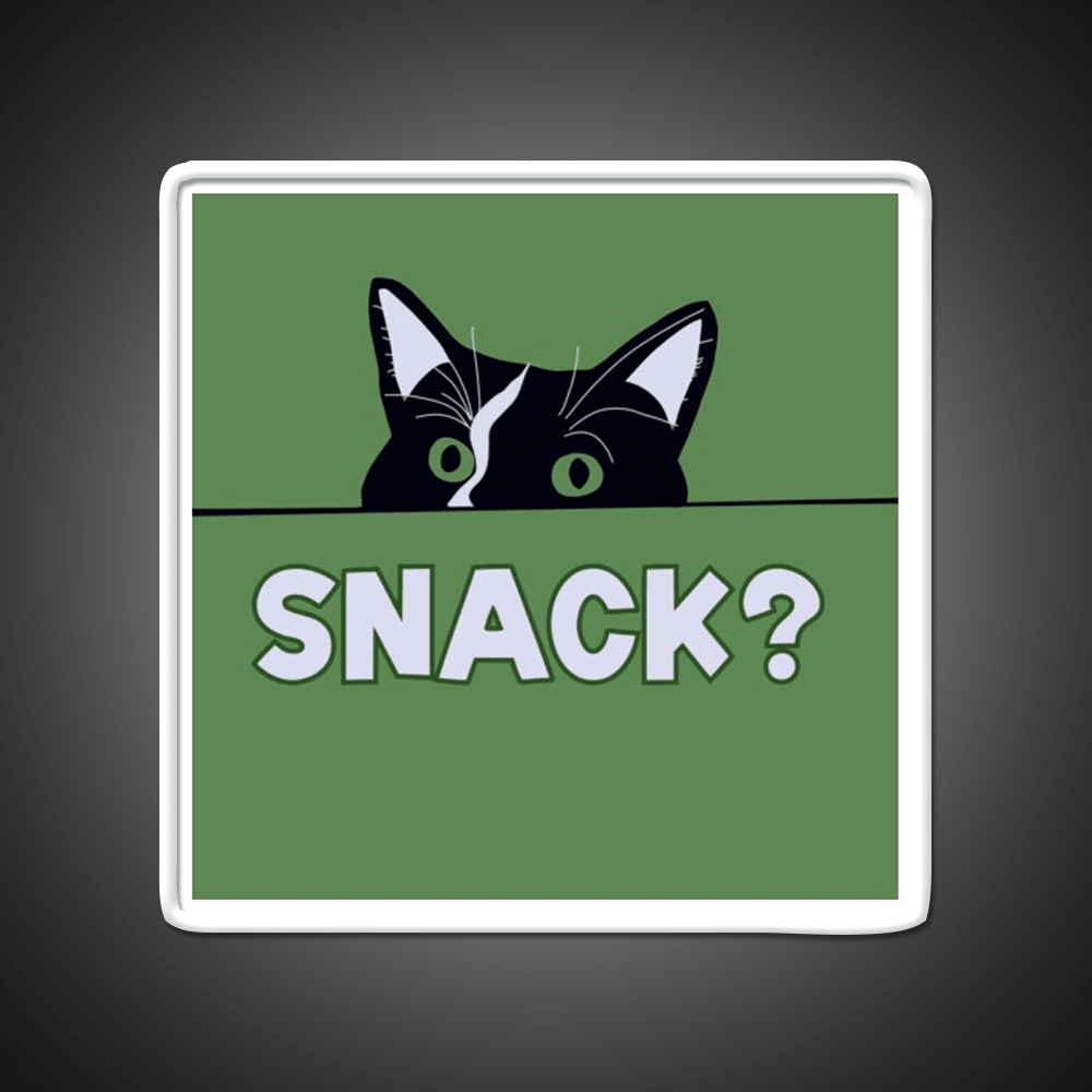 Cat Snack Food Led Neon Sign Rgb Color - Shineneon