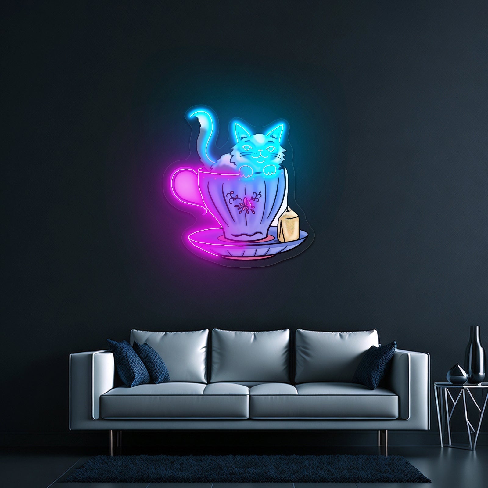 Cat Unicorn Flying Led Neon Sign Light Custom Led Signs - Shineneon