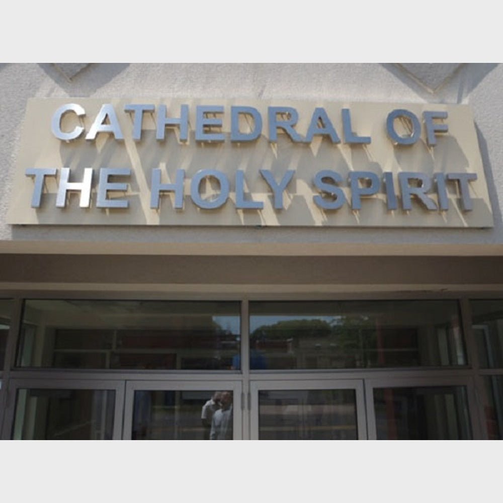 Cathedral Of The Holdy Sprit 3D Backlit Channel Letters Led Light Sign - Shineneon