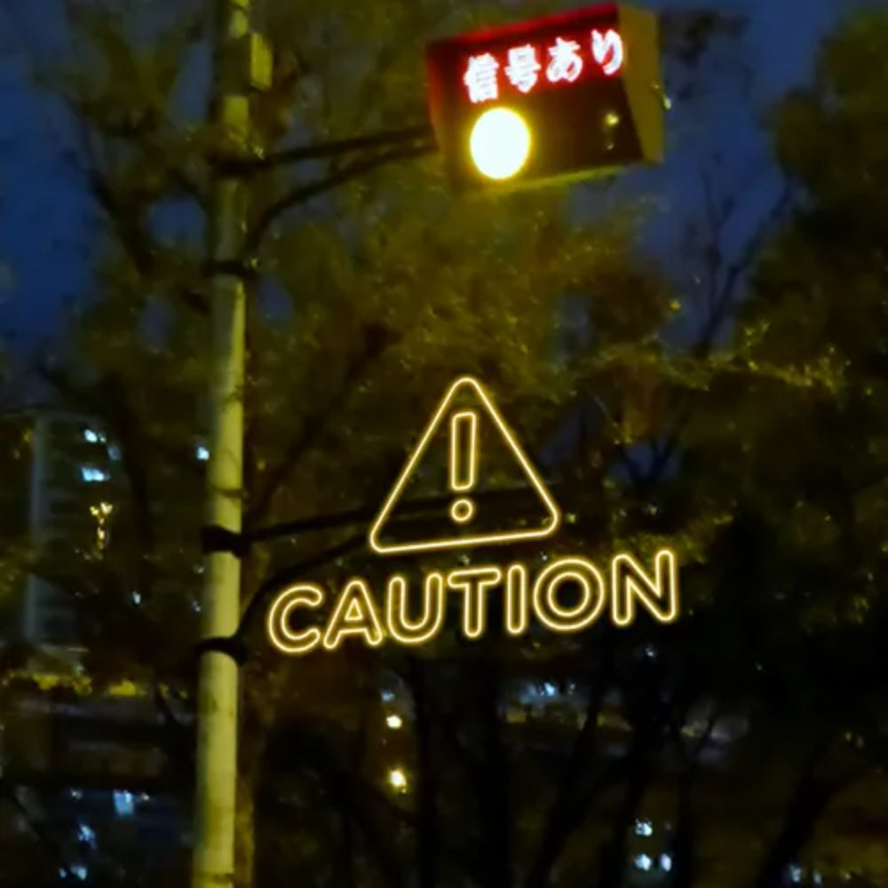 Caution Led Neon Sign | Shineneon