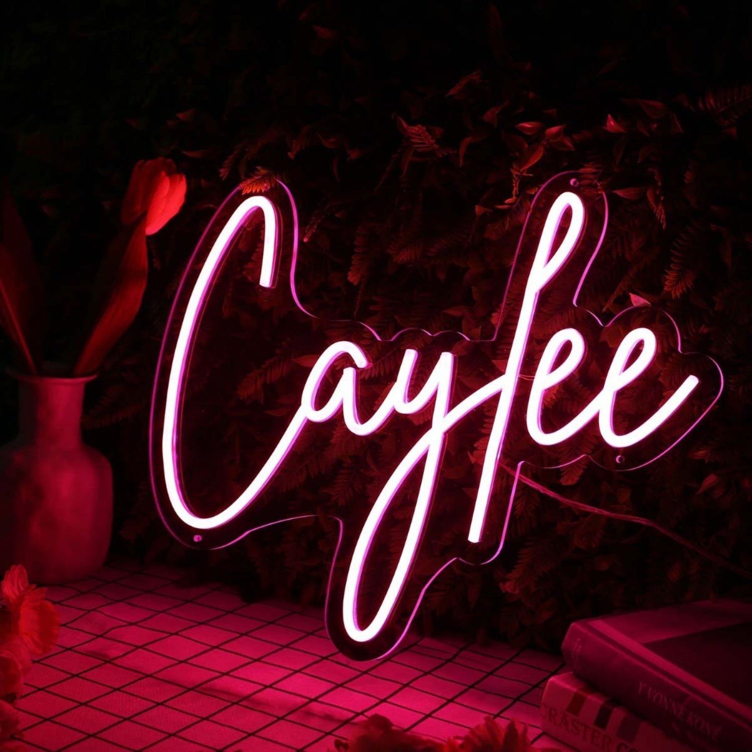 Caylee Red Led Neon Sign - Shineneon