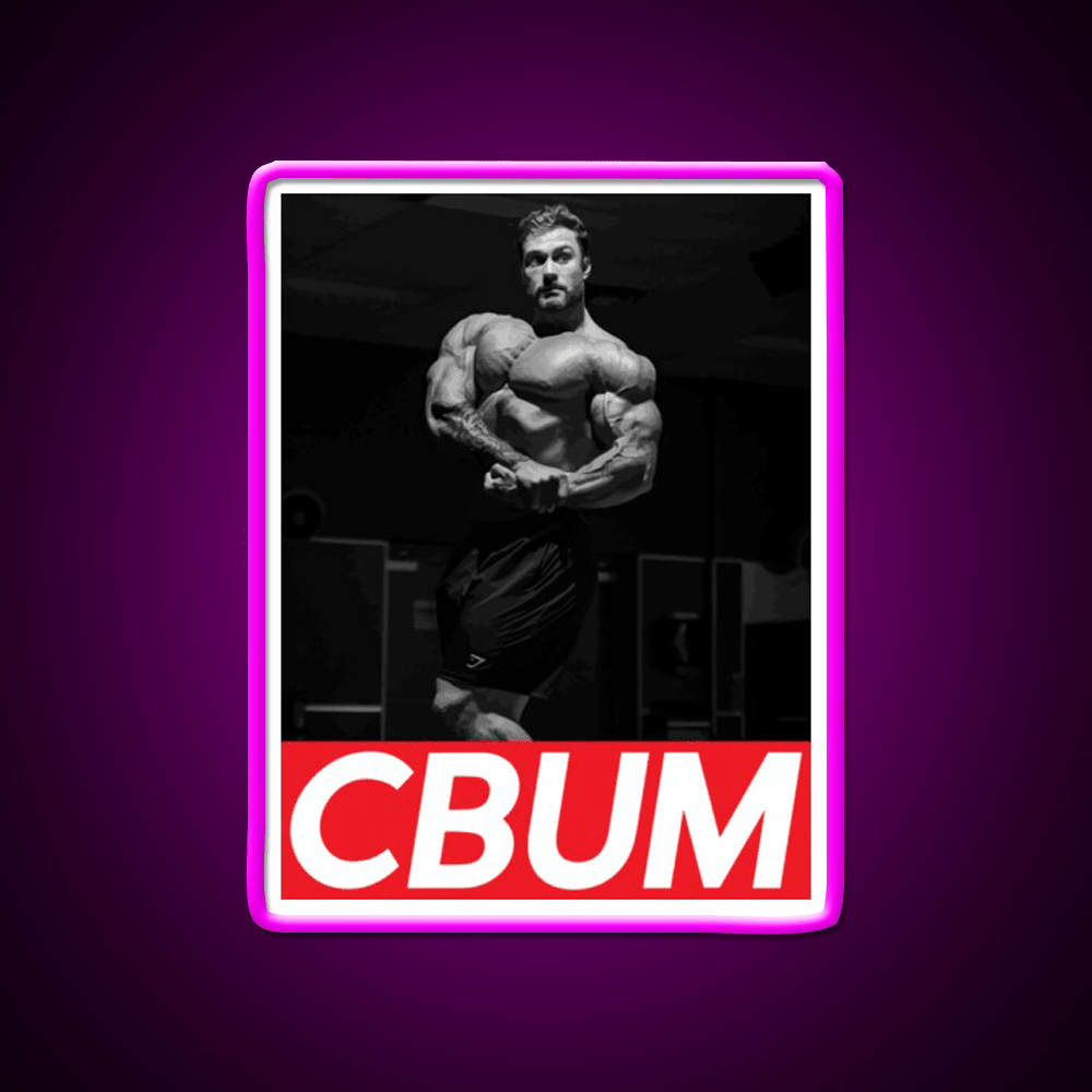 Cbum Bodybuilding Gym Fitness Led Neon Sign Rgb Color - Shineneon