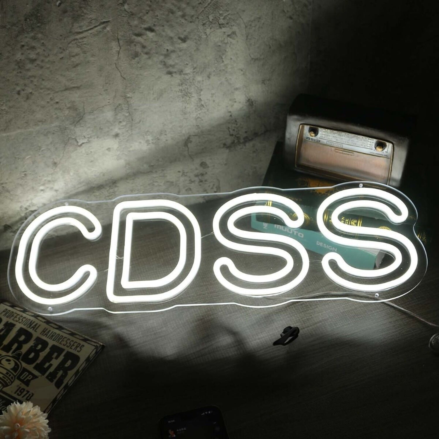 Cdss White Led Neon Sign - Shineneon