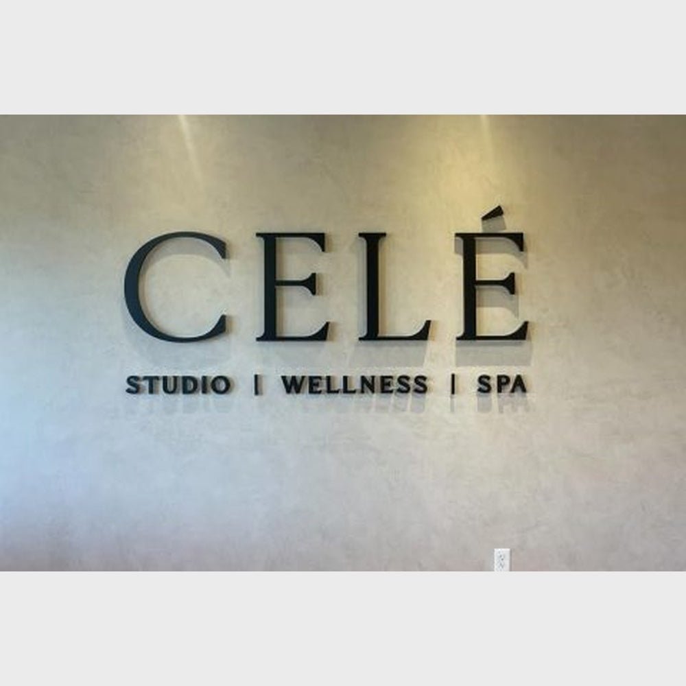 Cele Spa 3D Backlit Channel Letters Led Light Sign - Shineneon