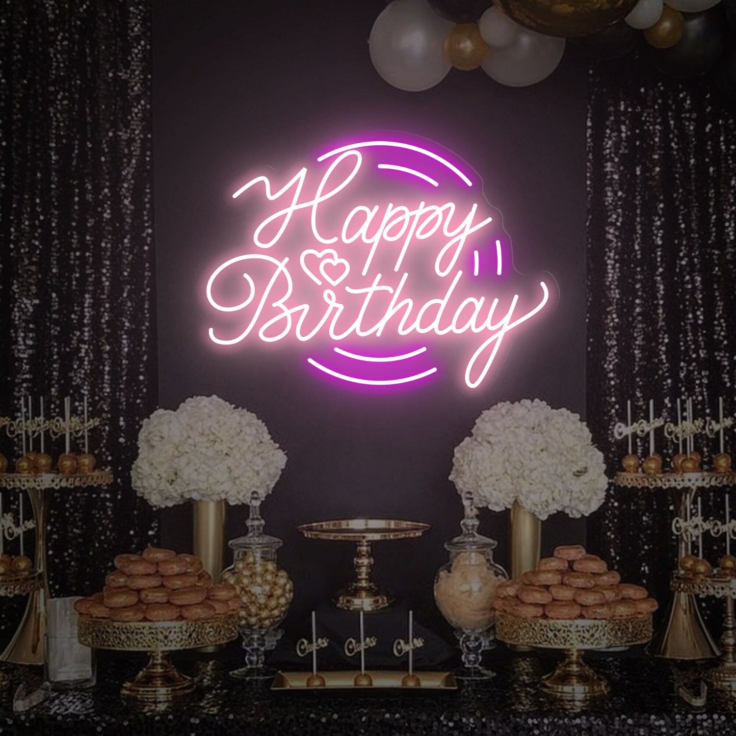 Celebrate In Style With The Vibrant Happy Birthday Neon Sign | Shineneon