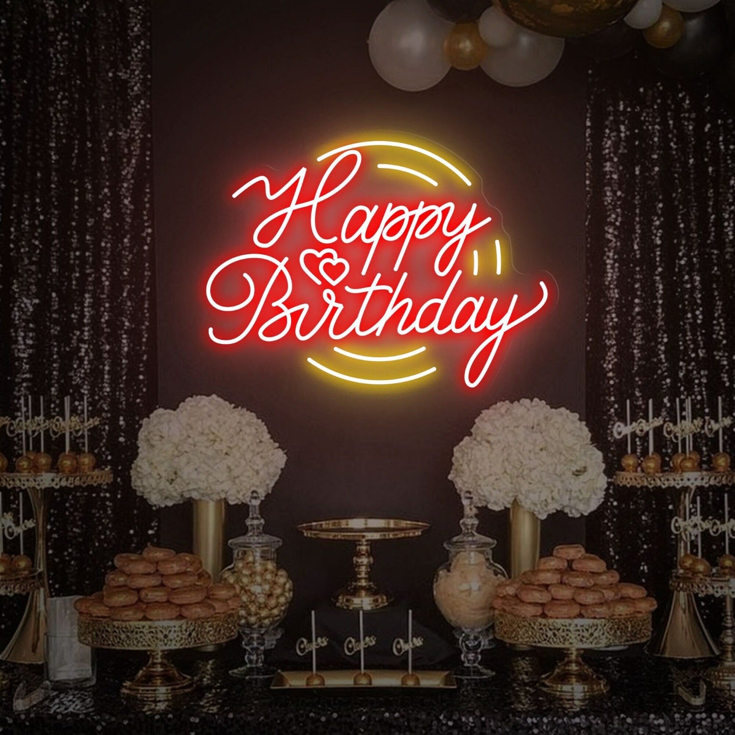 Celebrate In Style With The Vibrant Happy Birthday Neon Sign | Shineneon
