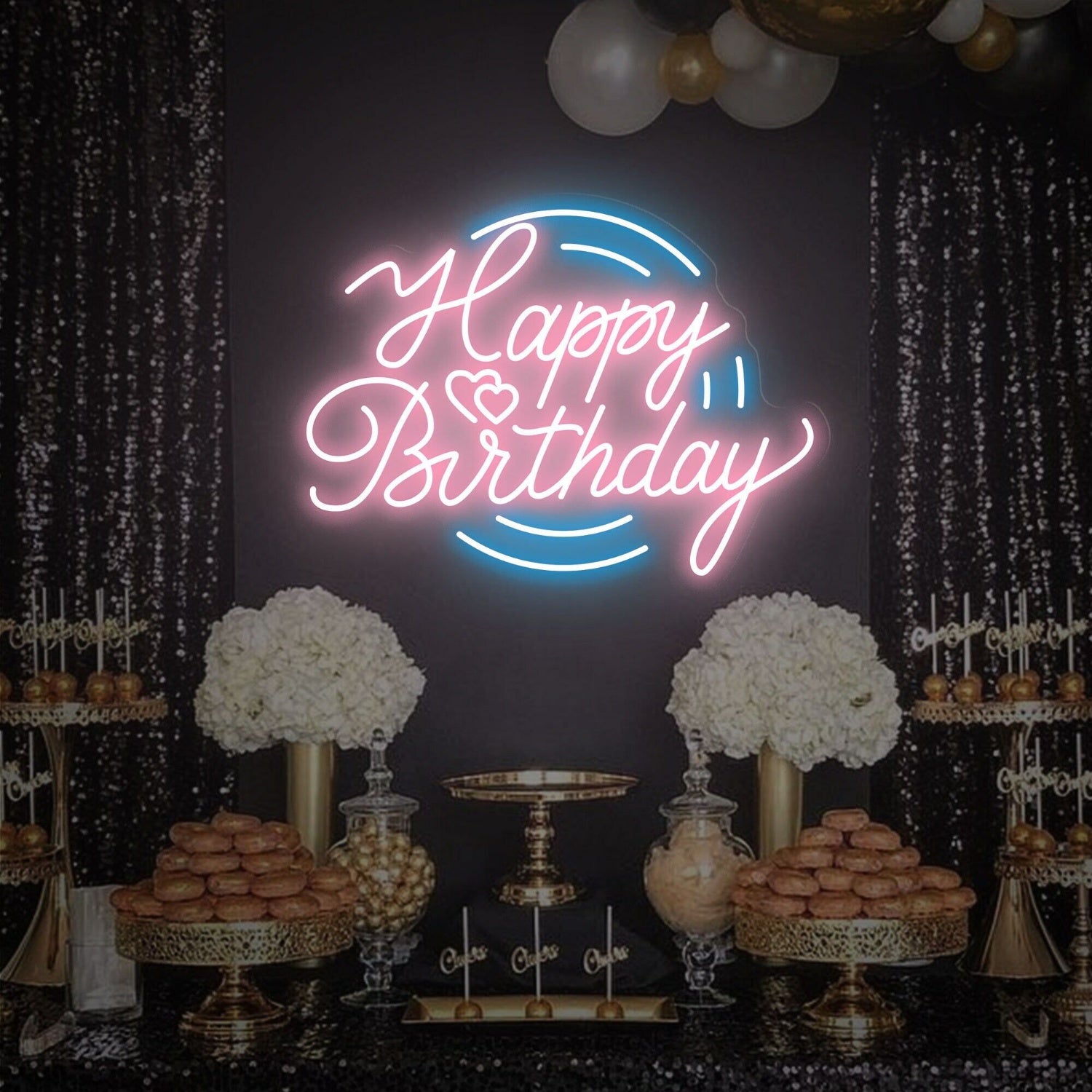 Celebrate In Style With The Vibrant Happy Birthday Neon Sign | Shineneon