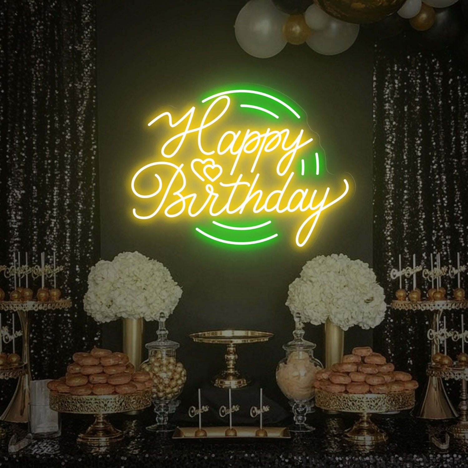 Celebrate In Style With The Vibrant Happy Birthday Neon Sign | Shineneon