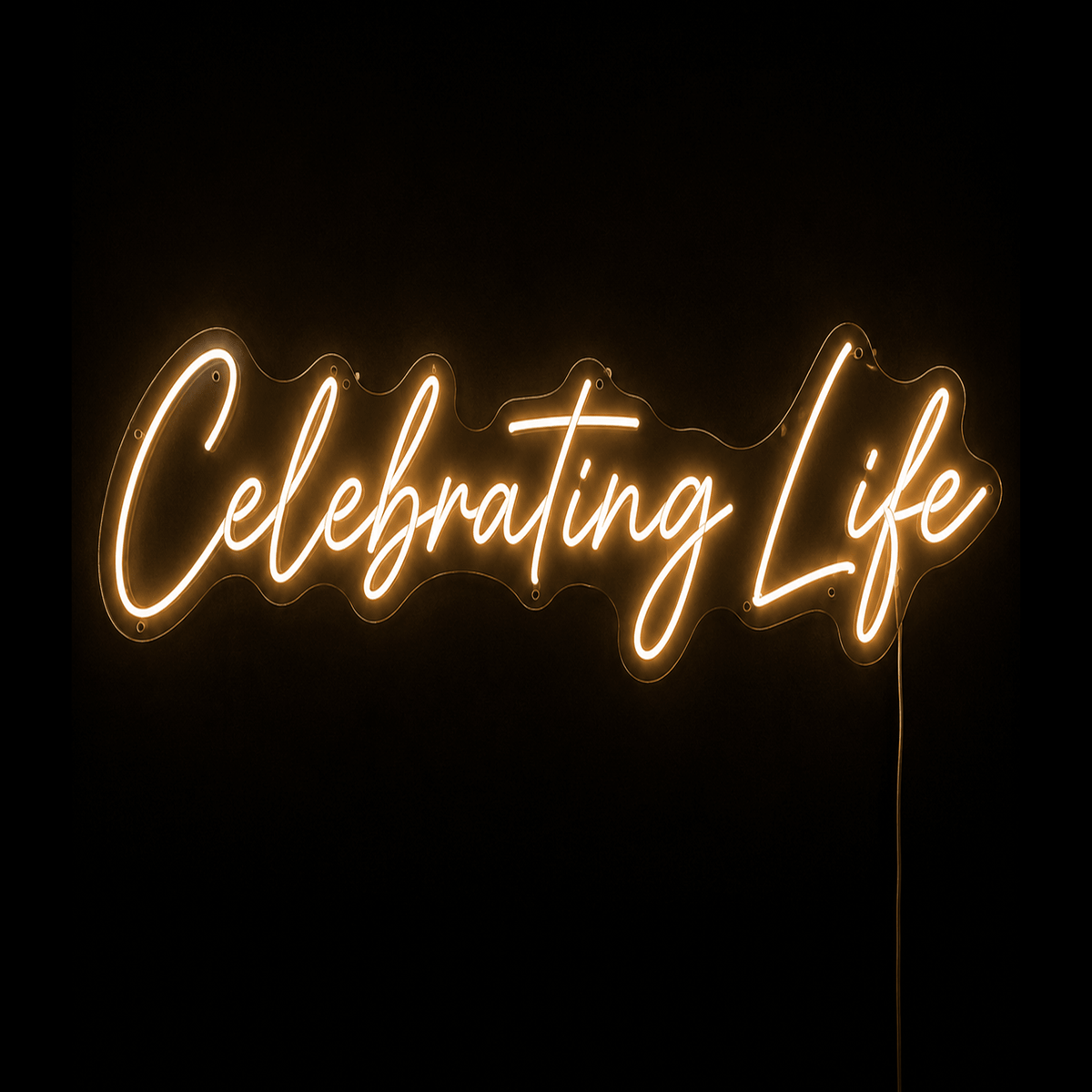 Celebrating Life Custom LED Neon Sign - Shineneon