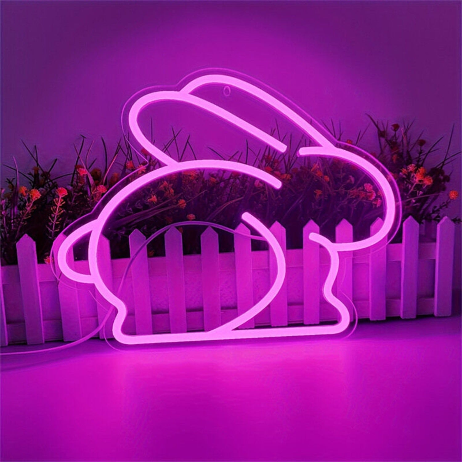 Celebrations Easter Bunny Led Neon Sign For Home Office - Shineneon