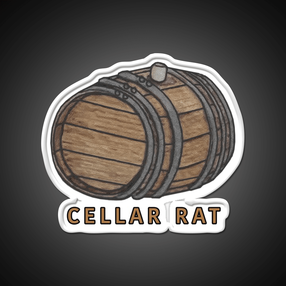 Cellar Rat Whiskey Drink Bar Led Neon Sign Rgb Color - Shineneon