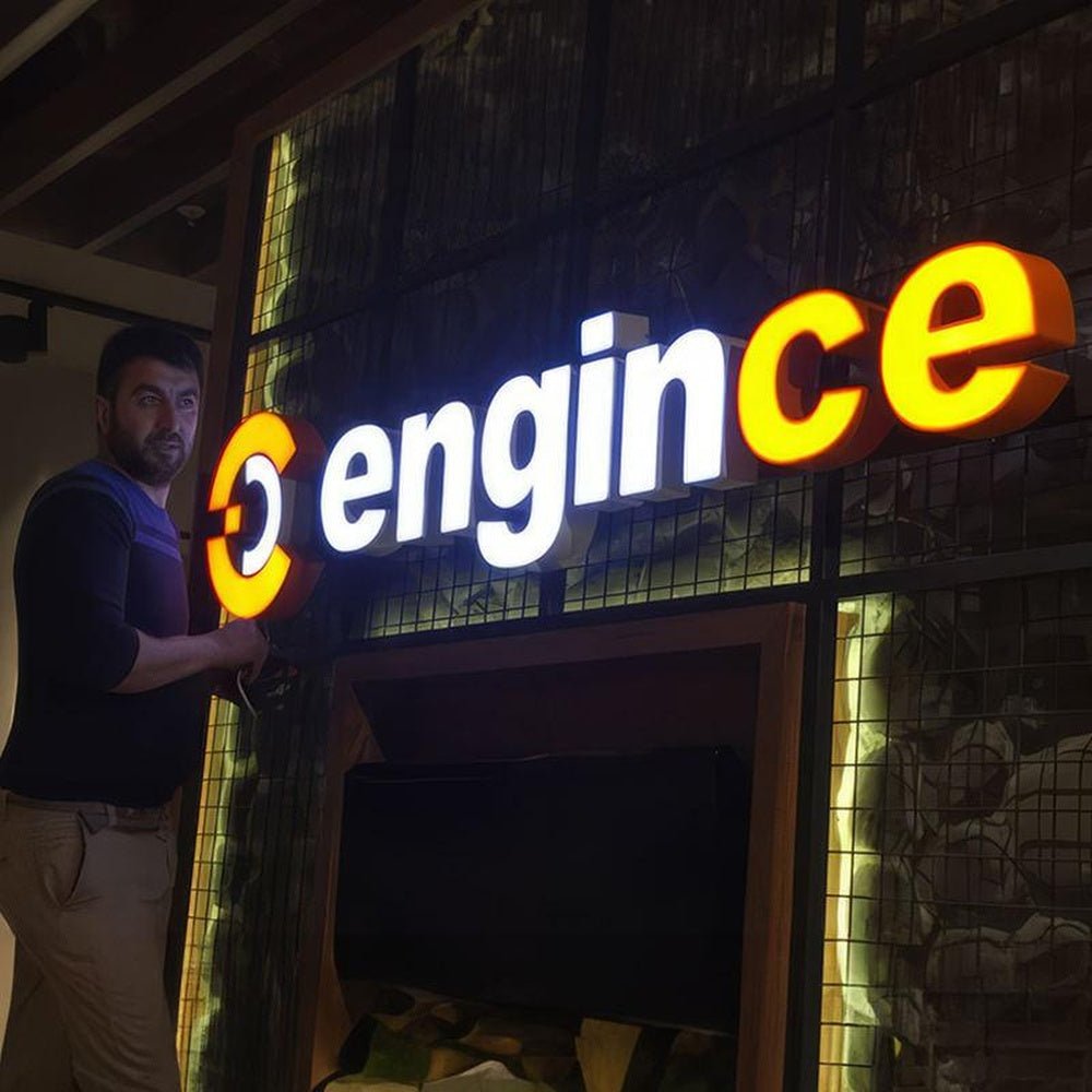 Cengince 3D Frontlit Letters Metal Led Sign - Shineneon