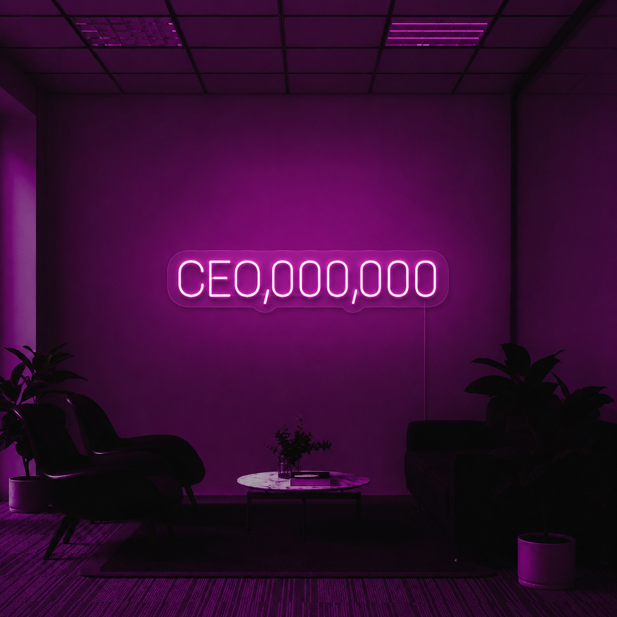 Ceo 000 000 LED Neon Sign - 01 Original Product Image