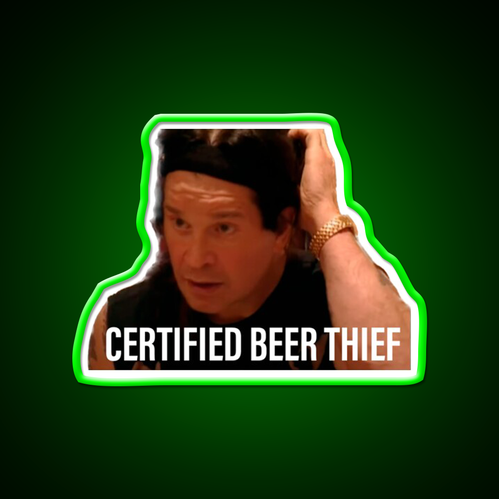 Certified Beer Thief Beer Bar Decor Led Neon Sign Rgb Color - LED neon sign view 8