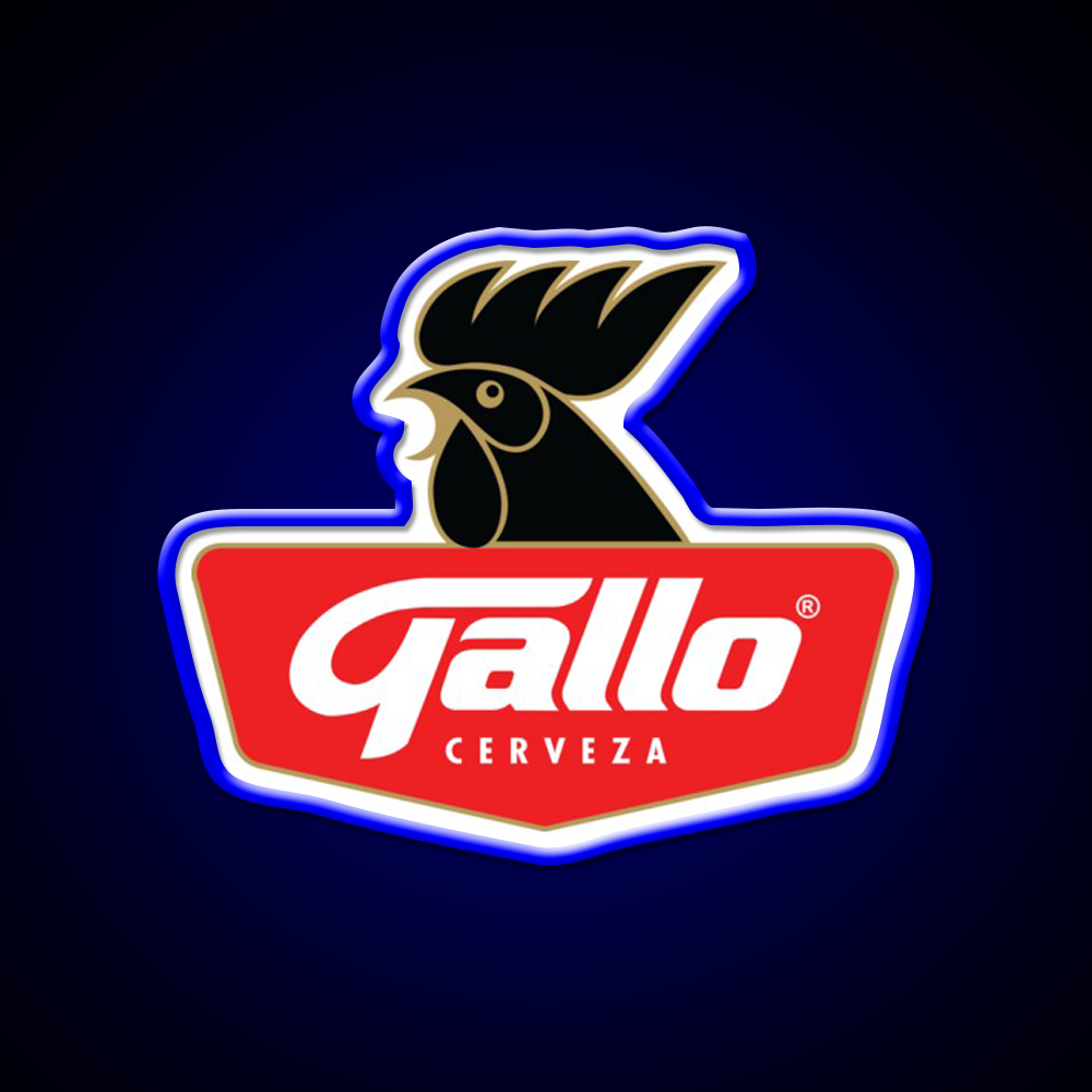 Cerveza Gallo Guatemala Beer Chapin Beer Bar Decor Led Neon Sign Rgb Color