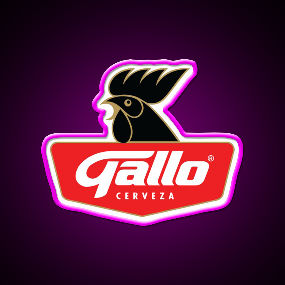 Cerveza Gallo Guatemala Beer Chapin Beer Bar Decor Led Neon Sign Rgb Color