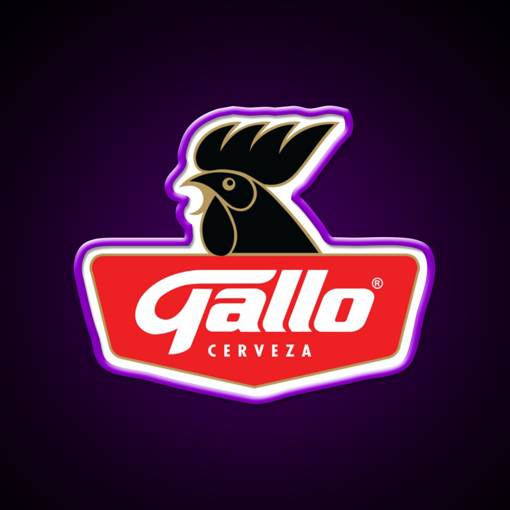 Cerveza Gallo Guatemala Beer Chapin Beer Bar Decor Led Neon Sign Rgb Color