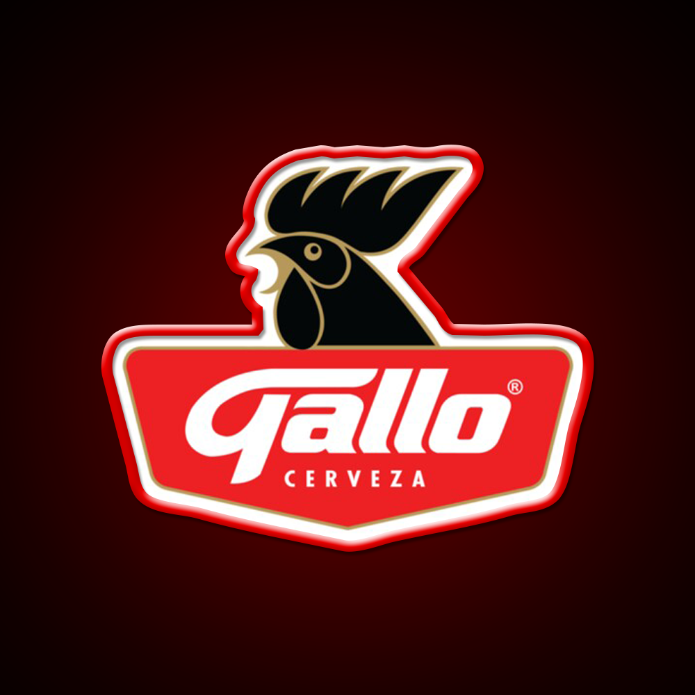 Cerveza Gallo Guatemala Beer Chapin Beer Bar Decor Led Neon Sign Wall Art Rgb Color - LED neon sign view 10