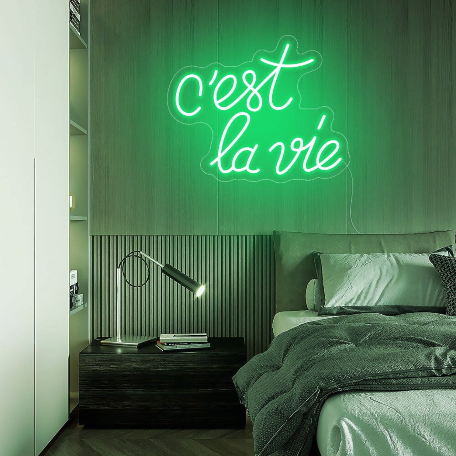 Cest La Vie Led Neon Sign For Wall Decor - Shineneon