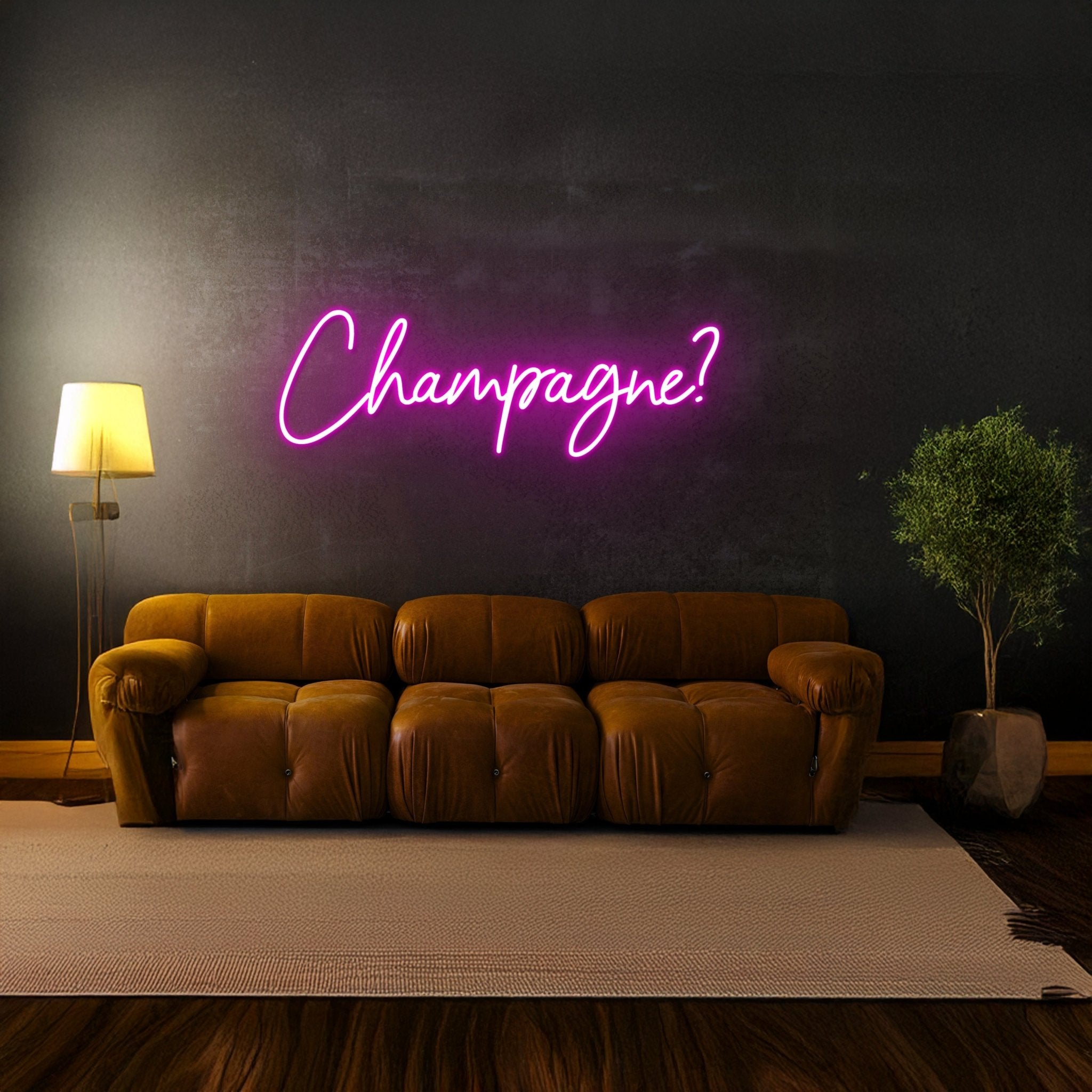 Champagne Neon Signs - Shineneon