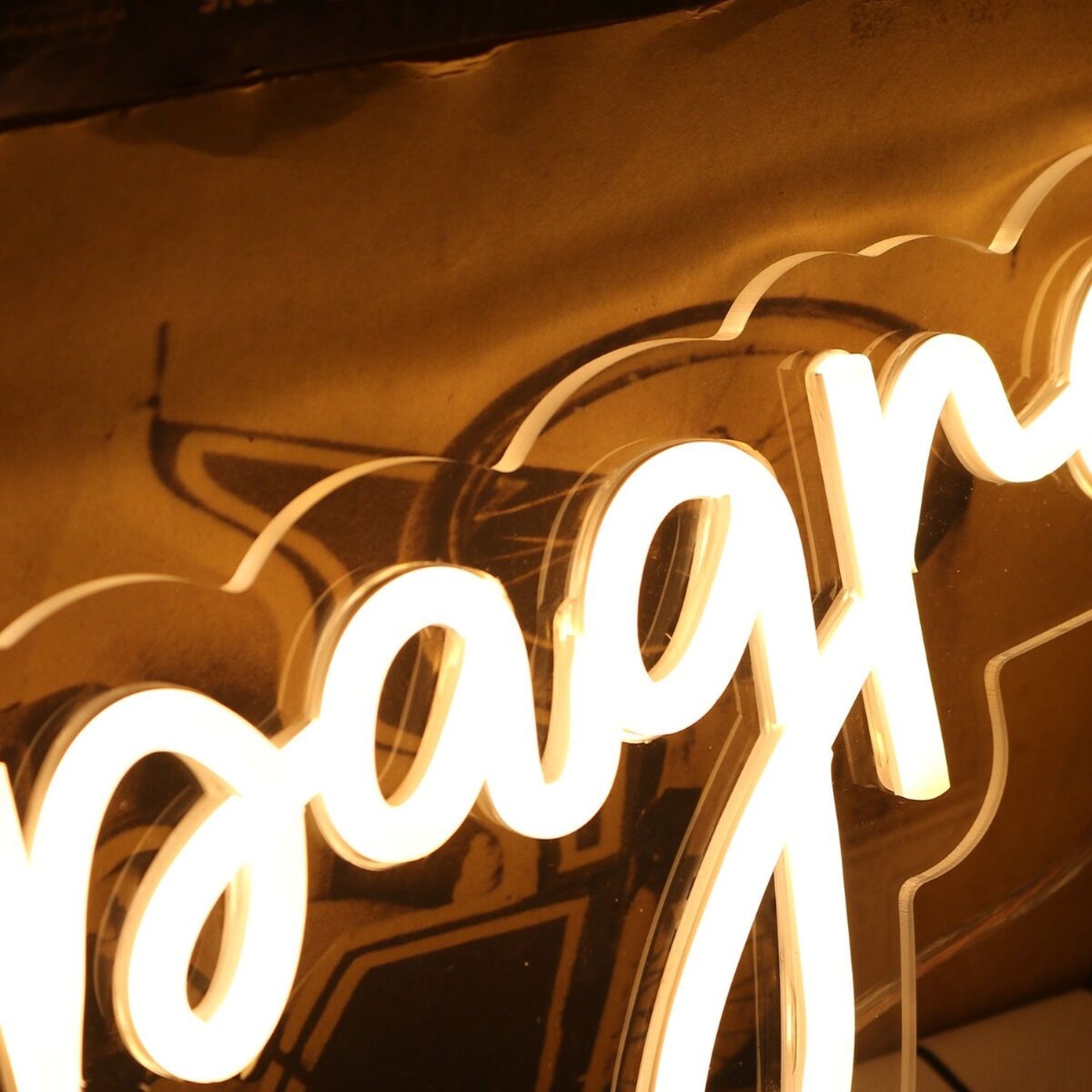 Champagne Yellow Neon Sign For Celebratory And Fun Spaces | Shineneon