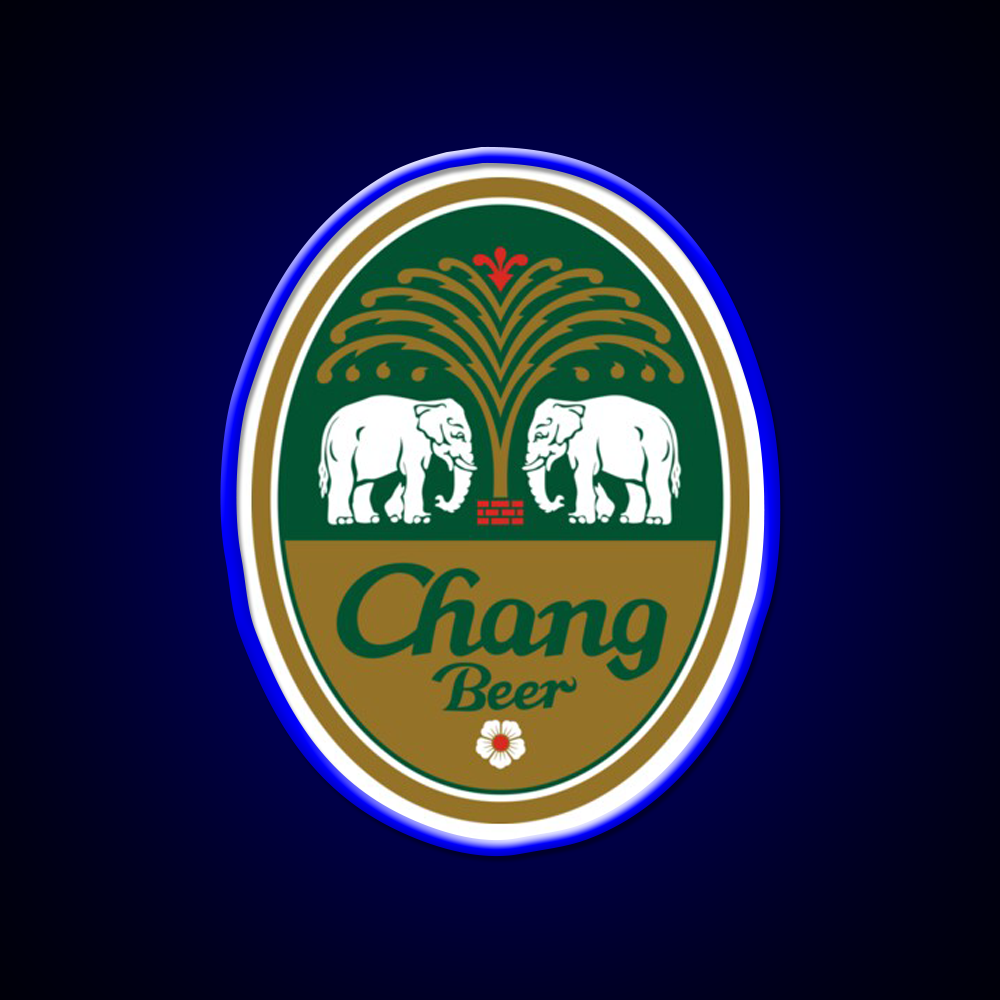 Chang Beer Bar Decor Led Neon Sign Wall Art Rgb Color - LED neon sign view 5