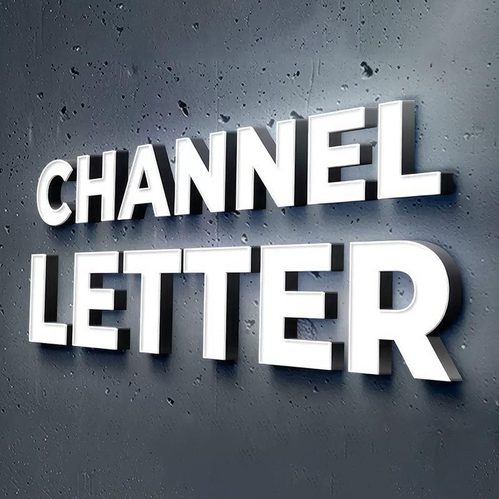 Channel Letter 3D Frontlit Letters Metal Led Sign