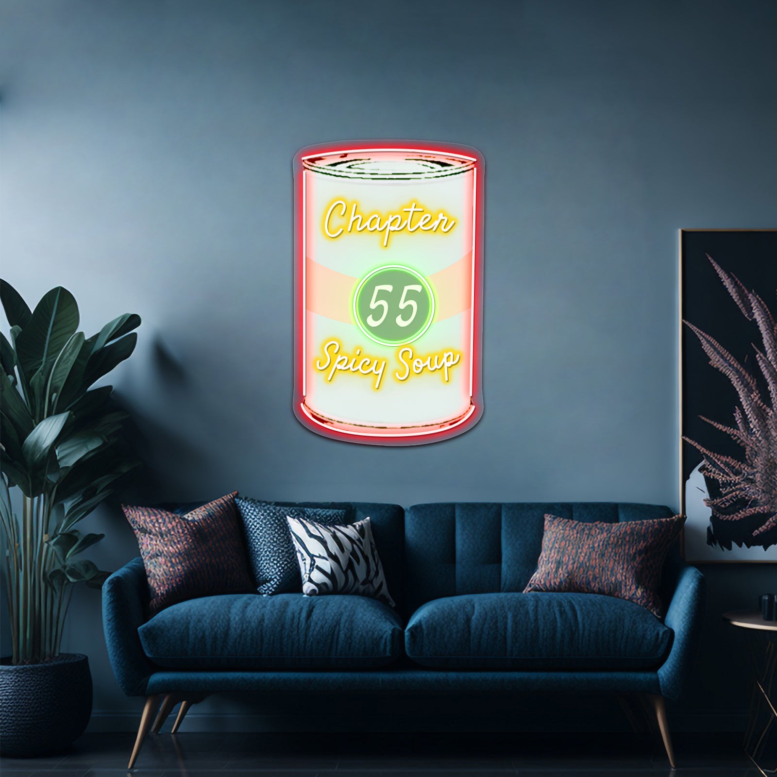 Chapter 55 Spicy Mating Bond Soup Artwork Business Neon Sign | Shineneon