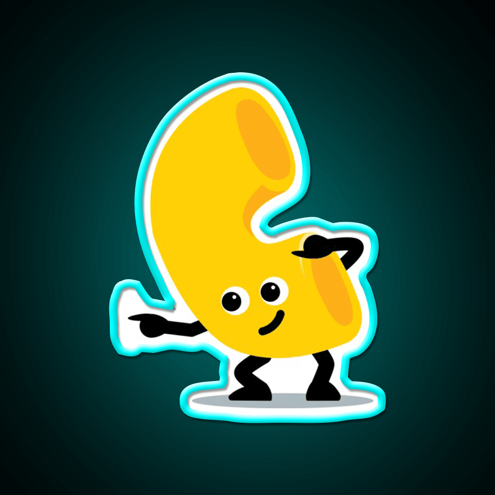 Character Fusion Just Mac Snack Food Led Neon Sign Rgb Color - Shineneon