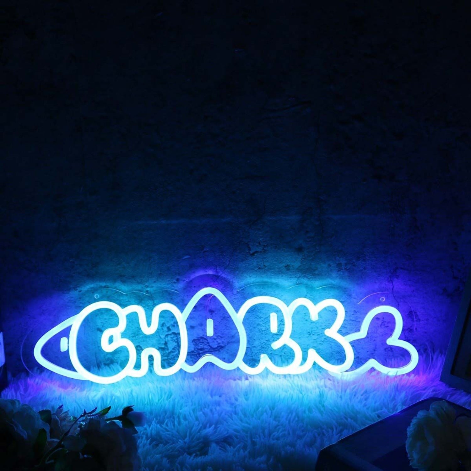 Chark Blue Led Neon Sign - Shineneon