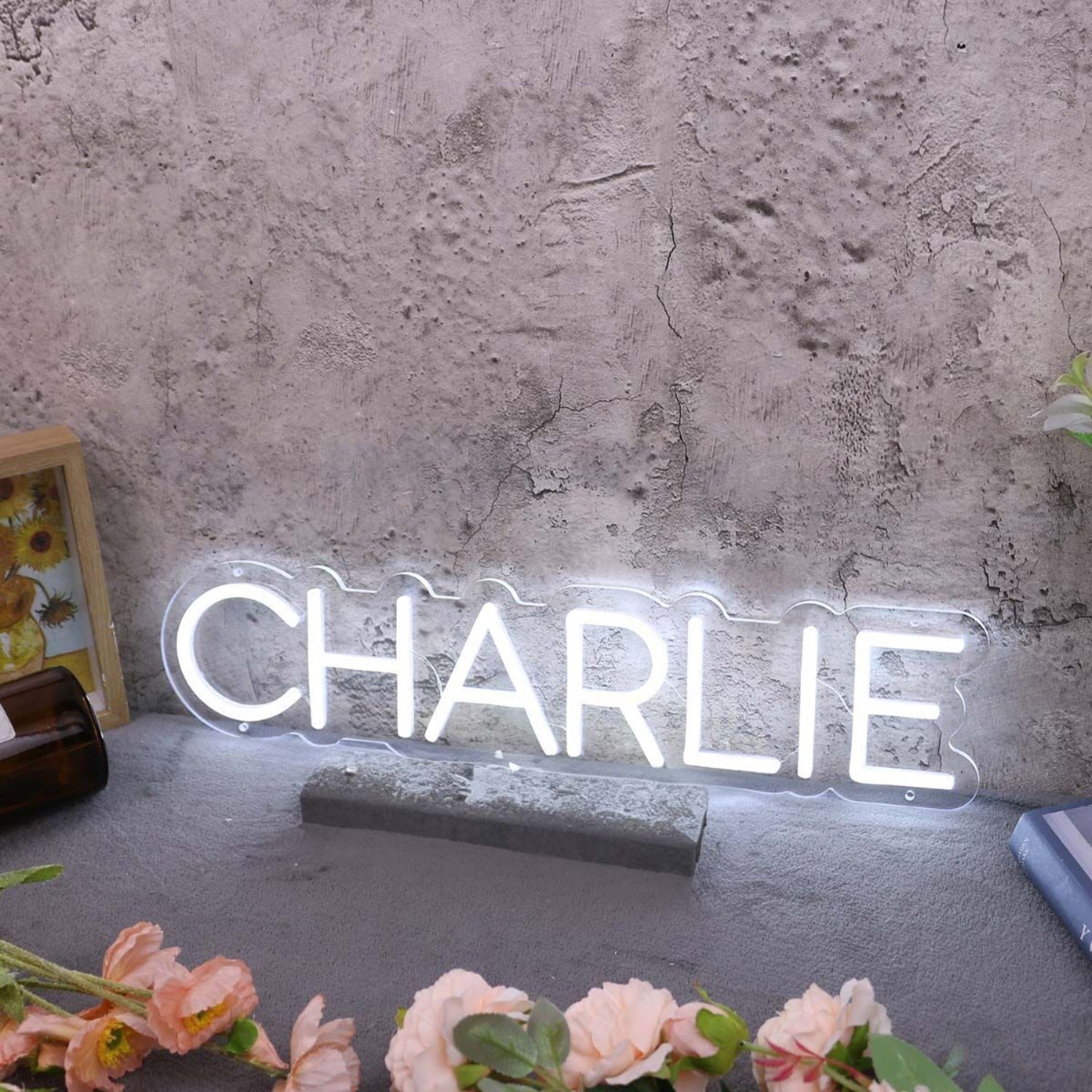 Charlie White Led Neon Sign - Shineneon