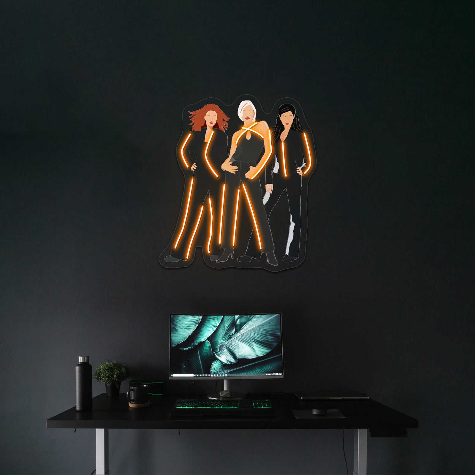 Charlies Angels Pop Artwork Business Neon Sign | Shineneon