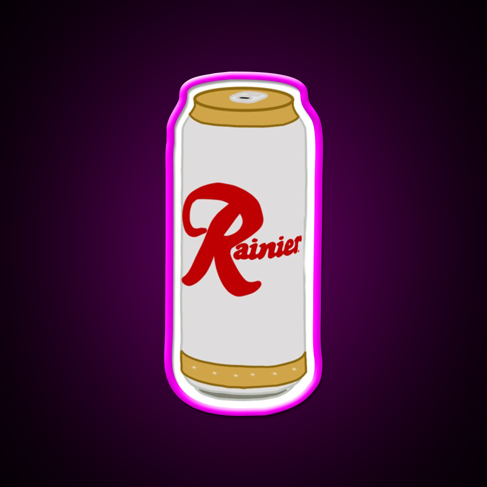Charlies Fav Beer Bar Decor Led Neon Sign Rgb Color - Neon sign mounted on wall in room