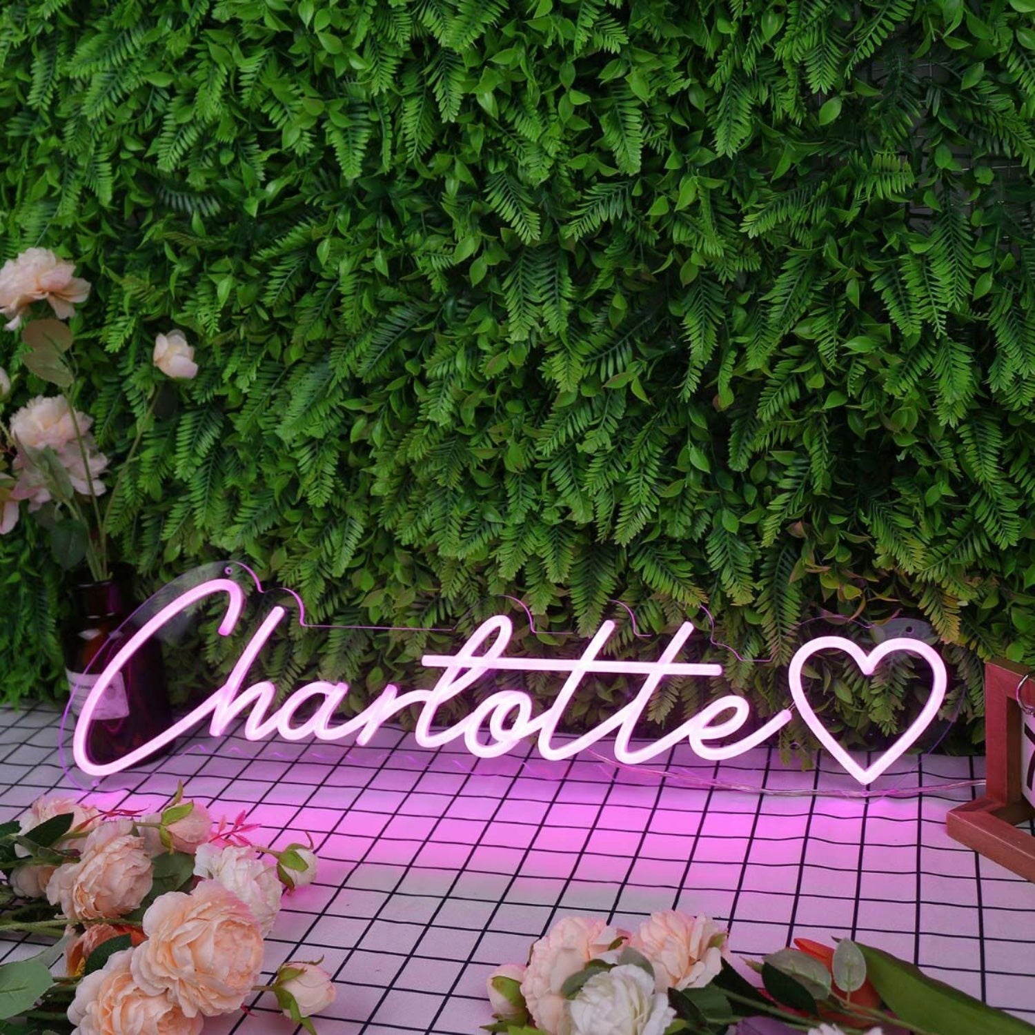 Chartotte Pink Led Neon Sign - Shineneon